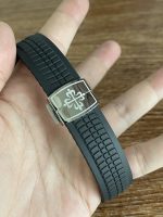 Replica Patek Philippe Aquanaut 5267 200A 001 Black Dial Diamond Bezel Watch - Image 11