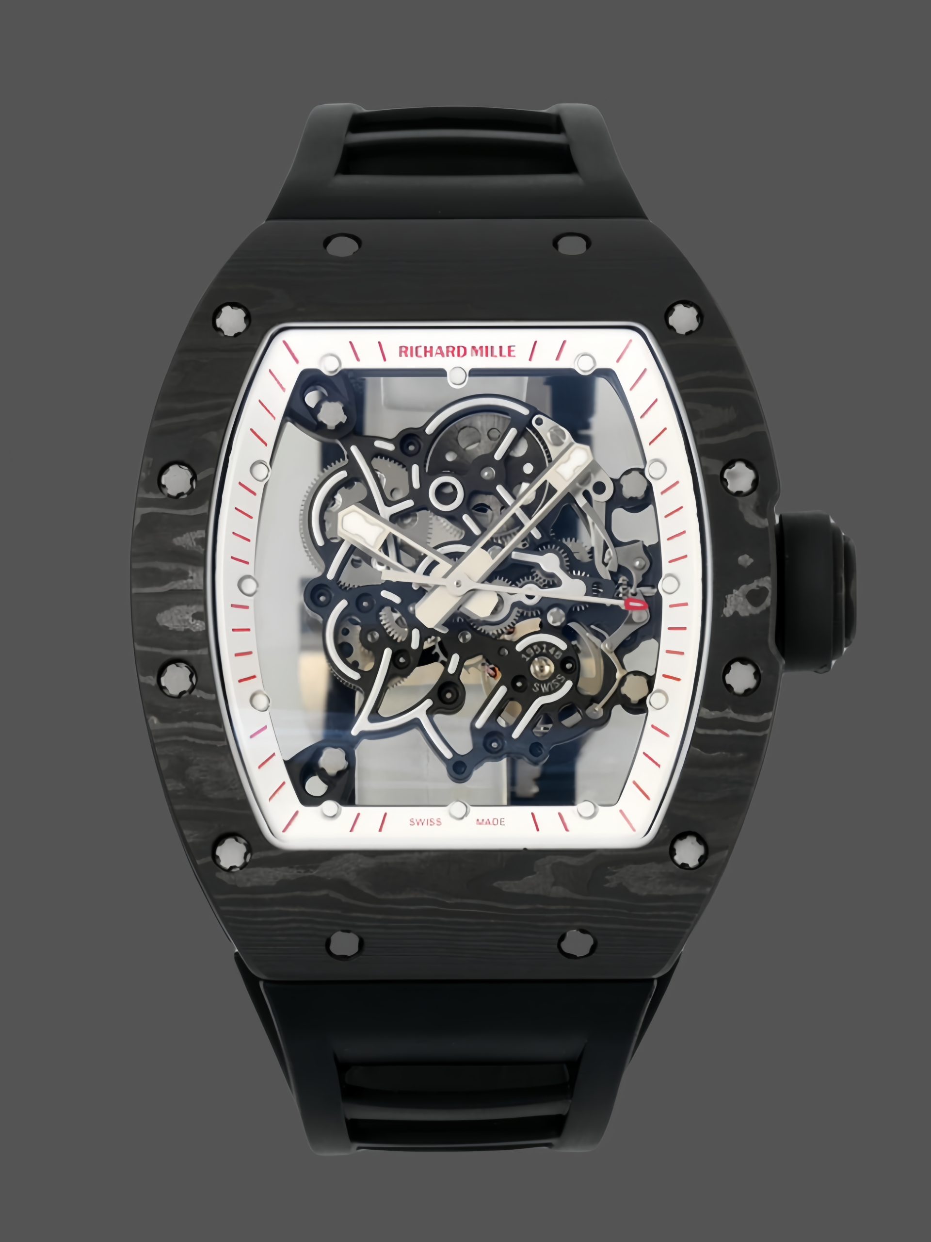 035A9B97-EBD7-FA03-42BA-449AEB0FDB8F Richard Miller RM 055 RMUL2 NTPT Carbon Fiber Red Mark - Image 1