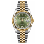 Rolex Datejust 36 Olive Green Dial Midsize Watch 126233