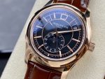 Replica Patek Philippe Complications Rose Gold 5205R 011 40mm Mens Watch - Image 4