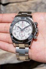 Rolex Cosmograph Daytona White Gold Meteorite Dial Mens Watch 116509 - Image 4