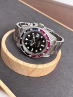 SUBMARINER SILVER BLUE / RED DIAMOND 40MM - Image 2