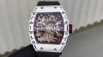Richard Mille RM 38 02 Bubba Watson Tourbillon White Case Rubber & Fabric Strap - Image 11