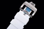 Richard Miller RM 057 NTPT Carbon Fiber White Rubber Strap - Image 9