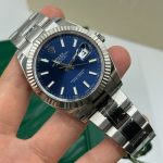 Rolex Datejust 41 Blue Dial Oyster Bracelet Watch 126334-0001 - Image 4