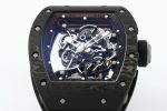 Richard Miller RM 055 RMUL2 NTPT Carbon Fiber Black Rubber Strap - Image 4