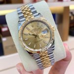 Rolex Datejust 41 White Dial Men's Gold & Steel Watch 126333-0015 - Image 2