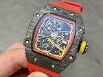 Richard Mille RM 67-02 Extra Flat Italy Carbon TPT Red Yellow - Image 5