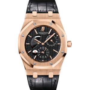 Audemars Piguet Royal Oak Dual Time 26120OR.OO.D002CR.01 Pink Gold Black