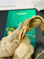 Rolex Sky-DwellerYellow Gold Sky-Dweller Jubilee 336938-0005 Fluted RingCommand Bezel Black Index Dial Watch 2024 - Image 7