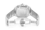 CARTIER SANTOS WATCH ICED OUT 100 XL FULL VVS MOISSANITE HEBREW DIAL - Image 2