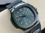 Patek Philippe Nautilus Green Rubber Green Dial 5711 40MM Watch - Image 4