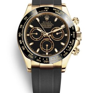 Rolex Daytona Black Yellow Gold 40mm 116518LN-0043
