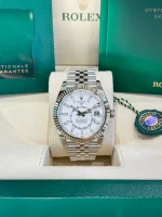 Rolex Sky-Dweller 42mm Black Dial Oyster Bracelet Men's Watch 326939 - Image 13