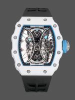 Richard Mille RM053-01 Pablo MacDonough Skeleton Dial Black Rubber Strap