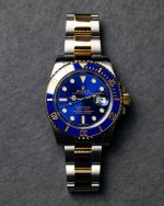 Rolex Submariner Bluesy Blue Index Dial Oyster Bracelet Mens Watch 116613lb-0005 - Image 2