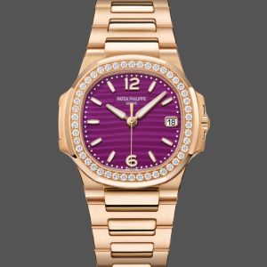 Patek Philippe Nautilus 7010 1R 013 Purple Dial 32mm