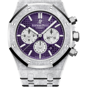 ROYAL OAK FROSTED GOLD CHRONOGRAPH Plum purple Dial 41mm