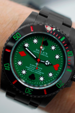 Rolex Submariner Special Edition Spades and Hearts Poker BLAKEN Customized Watch - Image 2
