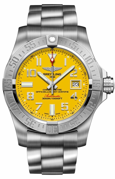 1D0EBFEA-A506-67DD-50F0-7AF75149137F Avenger II Seawolf Yellow Dial 45mm - Image 1