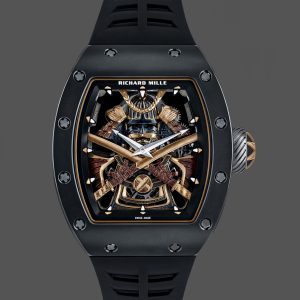 Richard Mille RM47 Edition Tourbillon Skeleton Black Ceramic Casing Watch
