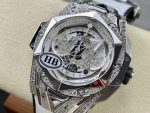418.NX.2001.RX.1604.MXM20 Hublot Big Bang Partnerships Sang Bleu II Titanium Diamond - Image 5