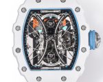 Richard Mille RM053-01 Pablo MacDonough Skeleton Dial Orange Fabric Strap - Image 3