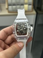 Richard Mille RM055 Transparent Case Skeleton Dial