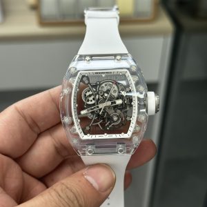 Richard Mille RM055 Transparent Case Skeleton Dial