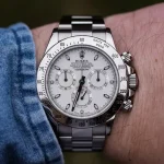 Rolex Cosmograph Daytona Steel Men's Luxury Watch 16520 - Image 10