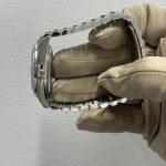 Lady Rolex DAY-DATE 36 128396TBR Ice Blue Baguette Index Replica - Image 6