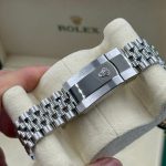 Rolex Datejust 41 Steel & White Gold Black Index Jubilee Band Men's Watch M126334-0018 - Image 7