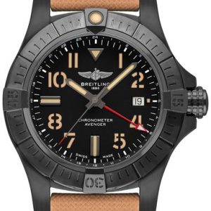 Avenger GMT Black Titanium 45mm