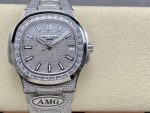 Patek Philippe Nautilus Diamond 5711 40mm & 35mm Replica Watch - Image 3