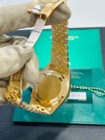 Rolex Sky-DwellerYellow Gold Sky-Dweller Jubilee 336938-0005 Fluted RingCommand Bezel Black Index Dial Watch 2024 - Image 4