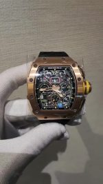 RM Rose Gold Flyback Replica - Image 3