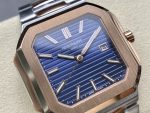 Patek Philippe Cubitus 5821/1AR-001 Stainless Steel Rose Gold Blue Dial Men's Watch - Image 4