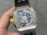 Richard Mille RM 11-03 Automatic Flyback Chronograph Silver Watch - Image 9