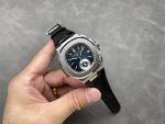 Patek Philippe Nautilus Chronograph Stainless Steel Blue Dial 5980 1A 001 - Image 15
