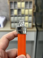 Replica Patek Philippe Aquanaut 5968A 001 Chronograph Orange Rubber 42mm - Image 9