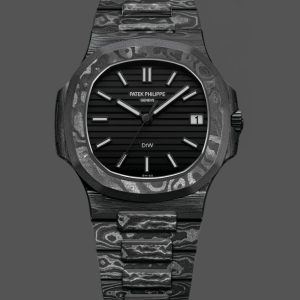 Patek Philippe Nautilus Carbon Fiber Case Black Dial 5711 40MM Watch