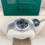 Rolex Datejust 36 Black Dial Jubilee Bracelet 126234-0015 - Image 4