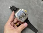 Richard Mille RM 11-03 Automatic Flyback Chronograph Silver Watch - Image 6