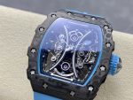 Richard Mille RM 53-01 Tourbillon Pablo Mac Donough Blue Rubber Strap - Image 5