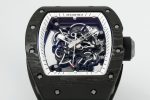 Richard Miller RM 055 RMUL2 NTPT Carbon Fiber Black & White - Image 3