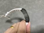 Richard Miller RM 055 RMUL2 NTPT Carbon Fiber White Rubber Strap - Image 8