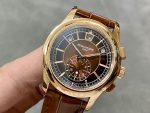 Replica Patek Philippe Complications 5905R 001 42mm Mens Watch - Image 4