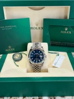 Rolex Datejust 41 Blue Dial Men's Watch 126334-0002 - Image 17