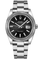Rolex Datejust 41 Stainless Steel Black Dial Men's Watch M126334-0017