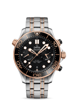 Seamaster Diver 300m CHRONOGRAPH Sedna™ Gold Black 44mm